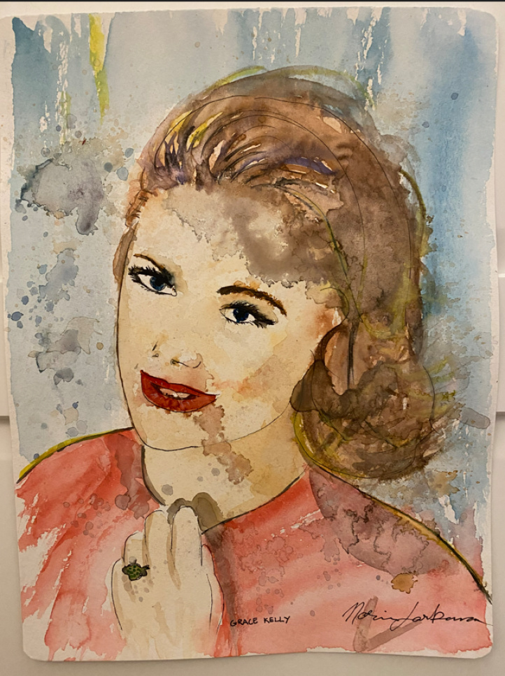 Grace Kelly in the group Gallery / Techniques / Watercolor at NOA Gallery (100016_gracekelly)