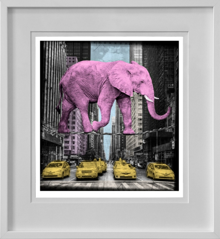 High in New York, Pink - Limited Edition in the group Gallery / Themes / at NOA Gallery (100038_651)