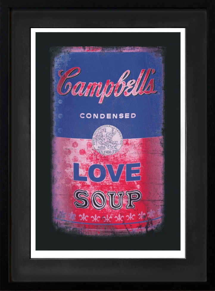 Love soup (Blue/pink) in the group Gallery / Themes / Pop Art at NOA Gallery (100038_833)
