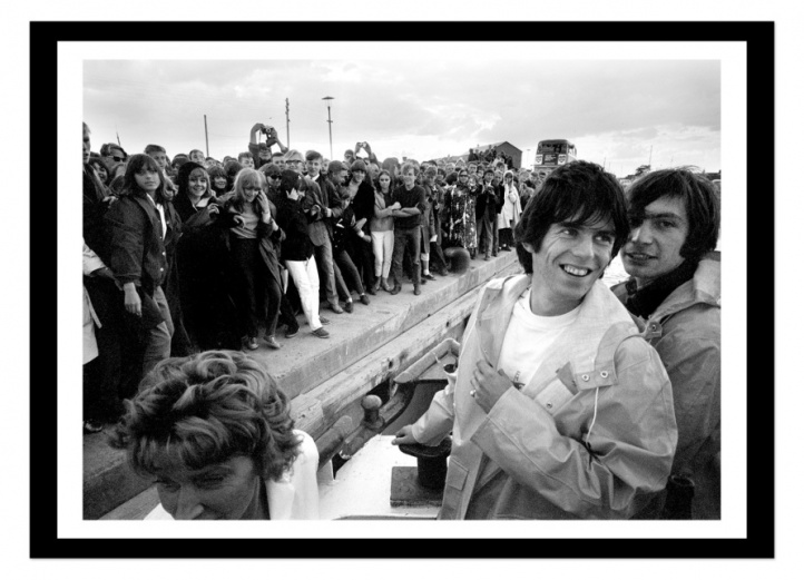 Keith Richards Rolling Stones Limhamn 1965 in the group Gallery / Photography / Bilder i Syd at NOA Gallery (100053_546)