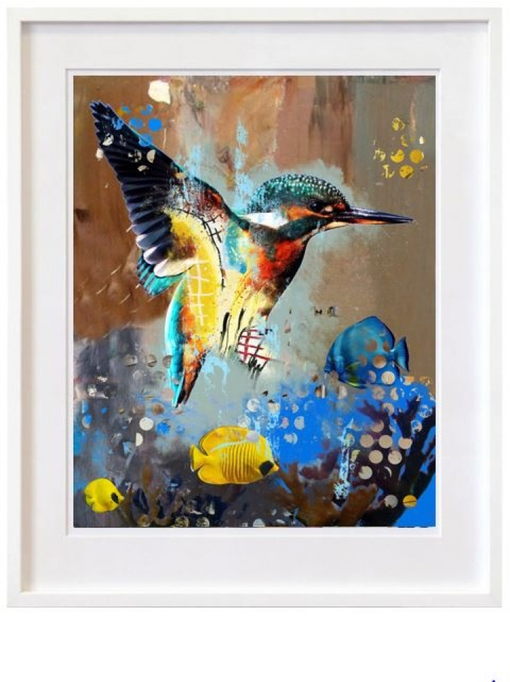 Kingfisher in the group Gallery / Gifts / Special birthday gifts at NOA Gallery (100064_7512)