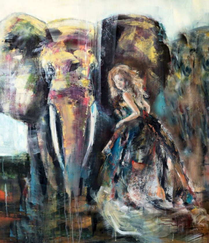 Running with elephants in the group Gallery / Animals & Nature / Nature at NOA Gallery (100079_3442)