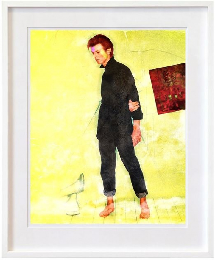 David Bowie - Yellow Vision in the group Gallery / Gifts / Special birthday gifts at NOA Gallery (100084_2156)