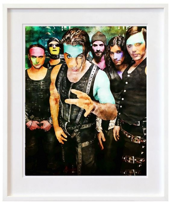 Rammstein in the group Gallery / Themes / Pop Art at NOA Gallery (100084_3336)