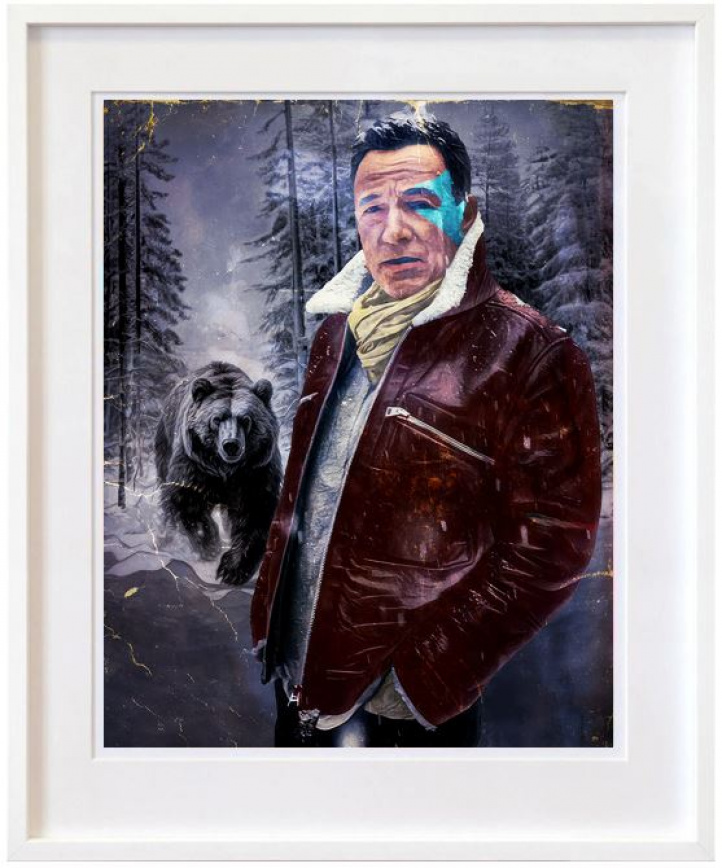 Bruce Springsteen - American land in the group Gallery / Themes / Pop Art at NOA Gallery (100084_brucespringsteenam)