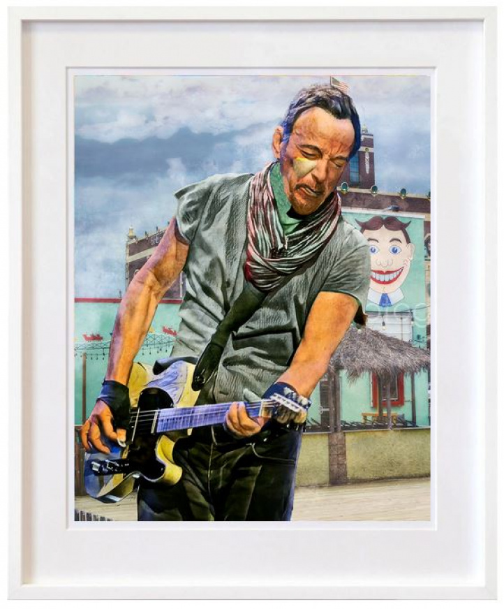 Bruce Springsteen - Asbury in the group Gallery / Themes / Pop Art at NOA Gallery (100084_brucespringsteenas)