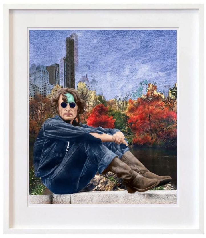 John Lennon - Central Park in the group Gallery / Themes / Pop Art at NOA Gallery (100084_johnlennoncentralp)