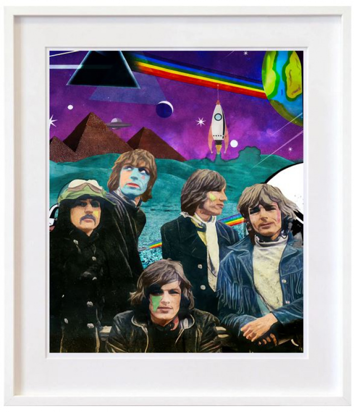 Pink Floyd - The Moon in the group Gallery / Themes / Pop Art at NOA Gallery (100084_pinkfloydthemoon)