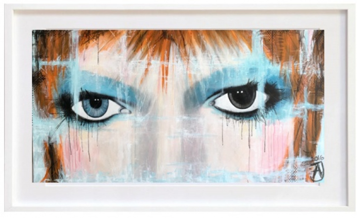 In The Eyes Of Bowie in the group Gallery / Themes / Landscape artwork at NOA Gallery (100132_1948)