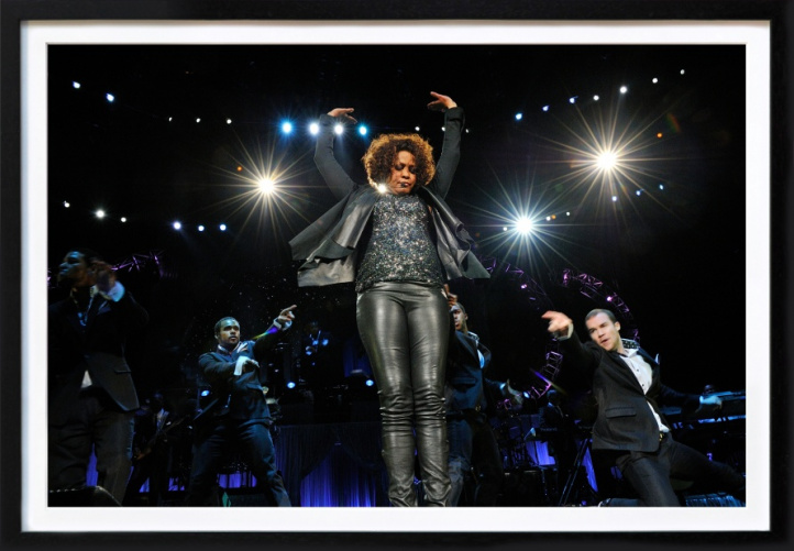 Whitney Houston, Globen 2010 in the group Gallery / Photography / Loved and missed at NOA Gallery (100153_1635)