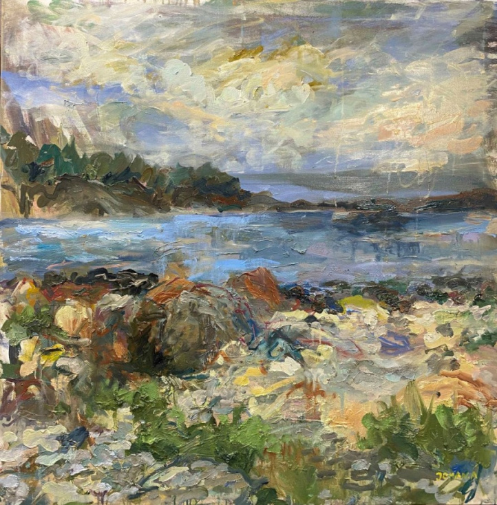 Höststrand in the group Gallery / Techniques / Oil paintings at NOA Gallery (100192_3859)