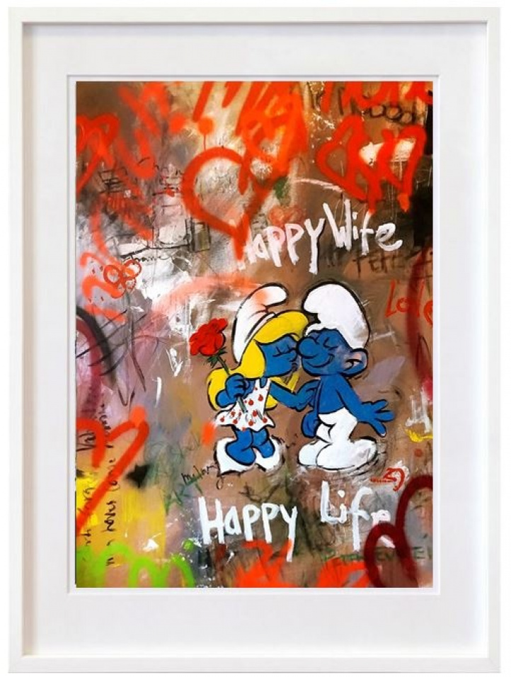 Happy Wife, Happy Life in the group Gallery / Themes / Pop Art at NOA Gallery (200227_2912)