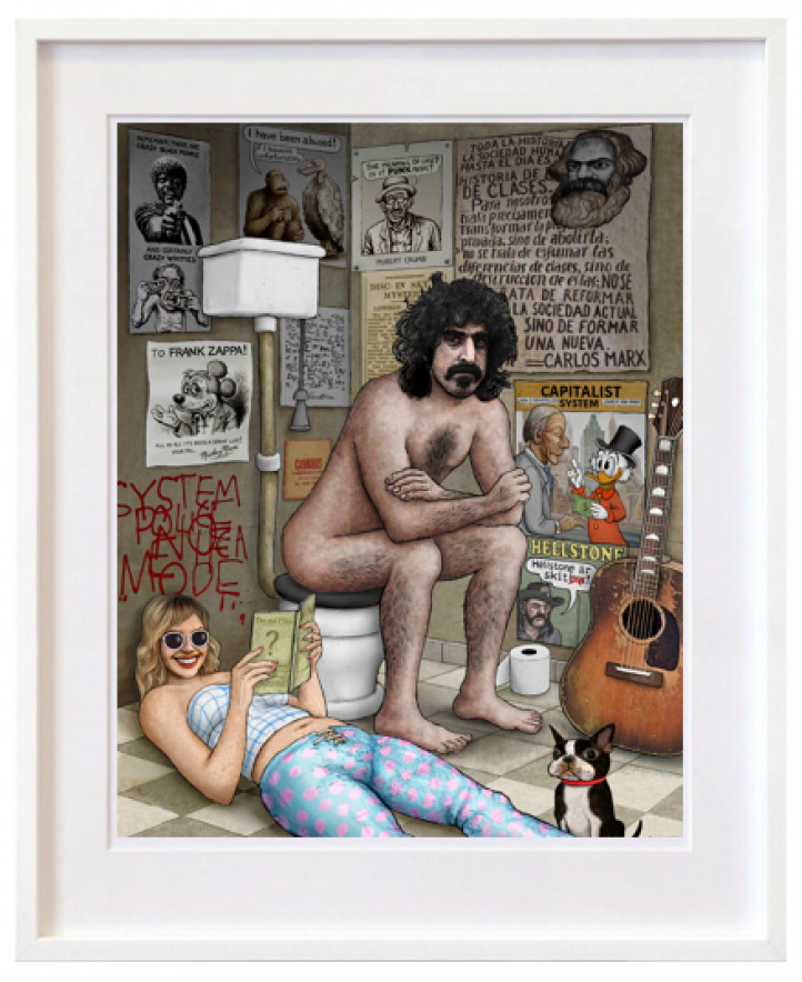  in the group Gallery / Themes / Famous illustrators at NOA Gallery (200381_frankzappa)