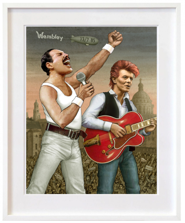  in the group Gallery / Gifts / Art as Christmas gift at NOA Gallery (200381_freddiemercurydavo)